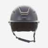 Callisto Wide Peak Navy Silver Crystal Frame