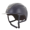 Callisto Wide Peak Navy Silver Crystal Frame