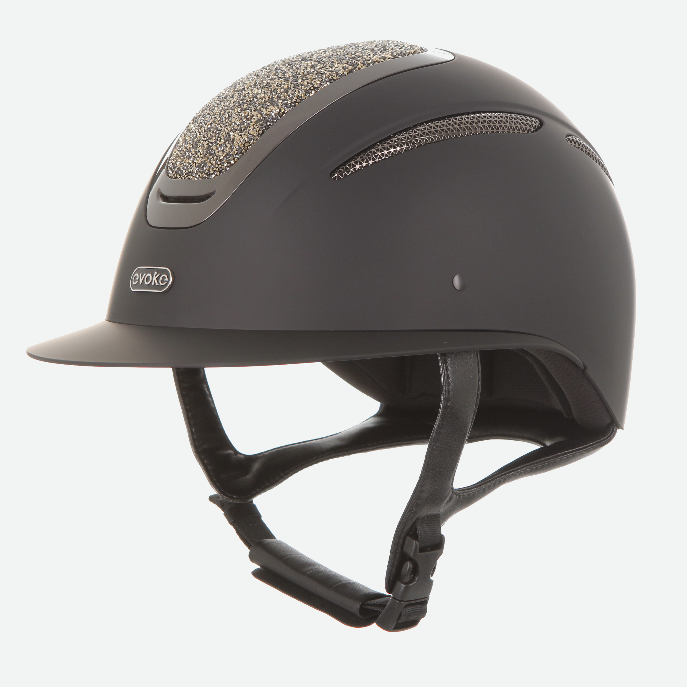 Elara Wide Peak Black Gold Crystal