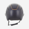 Callisto Wide Peak Navy Rose Gold