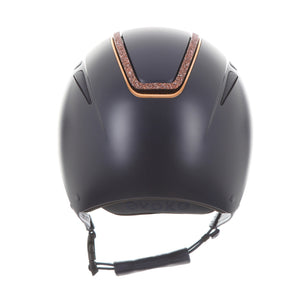 Callisto Classic Peak Navy Rose Gold Crystal Frame