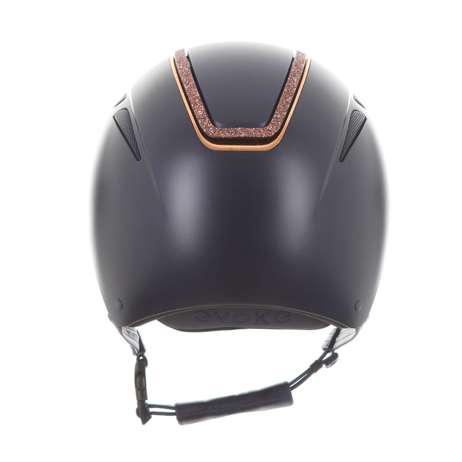 Callisto Classic Peak Navy Rose Gold Crystal Frame