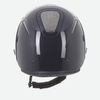 Elara Wide Peak Navy Metallic Silver Chrome