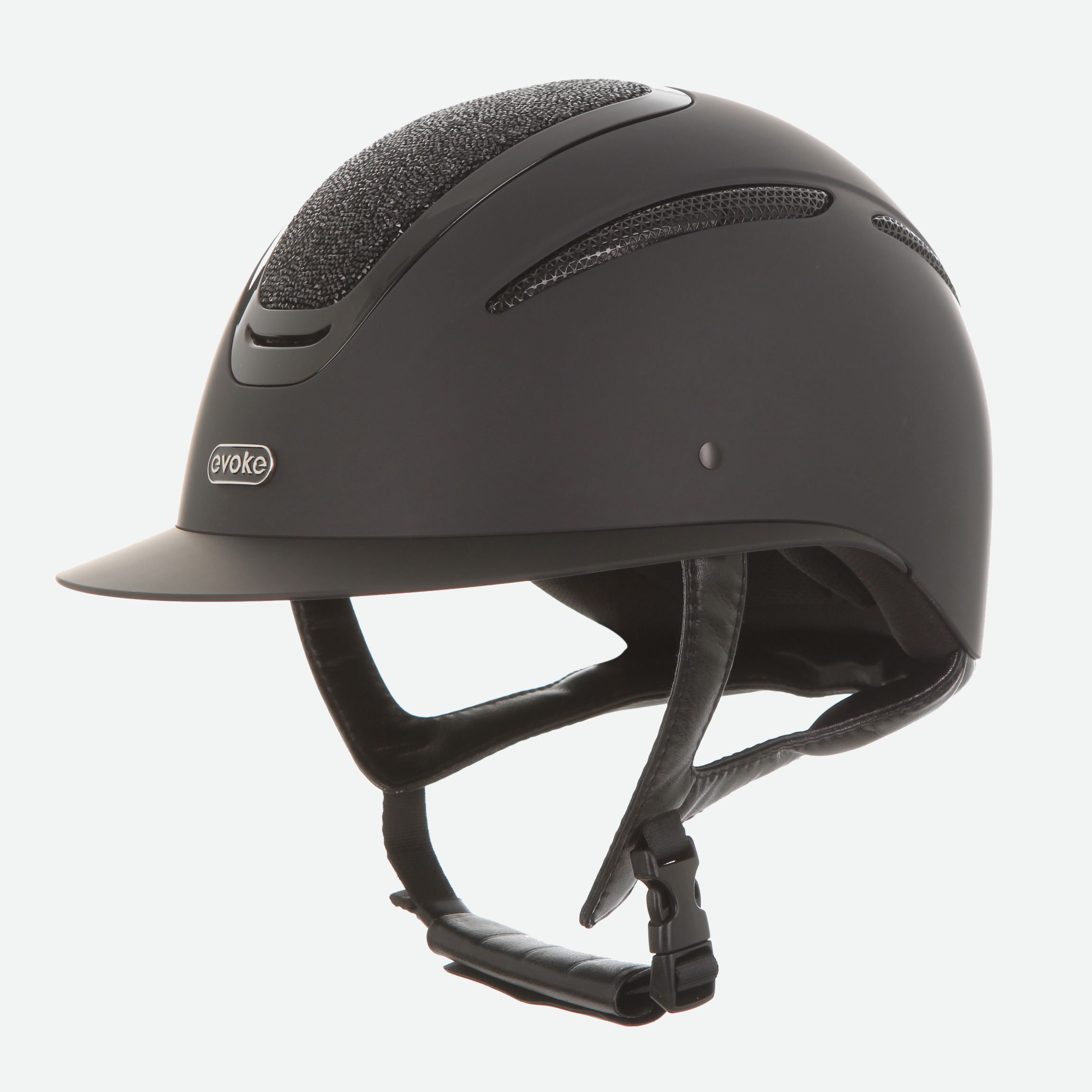 Elara Wide Peak Black Jet Black Crystal