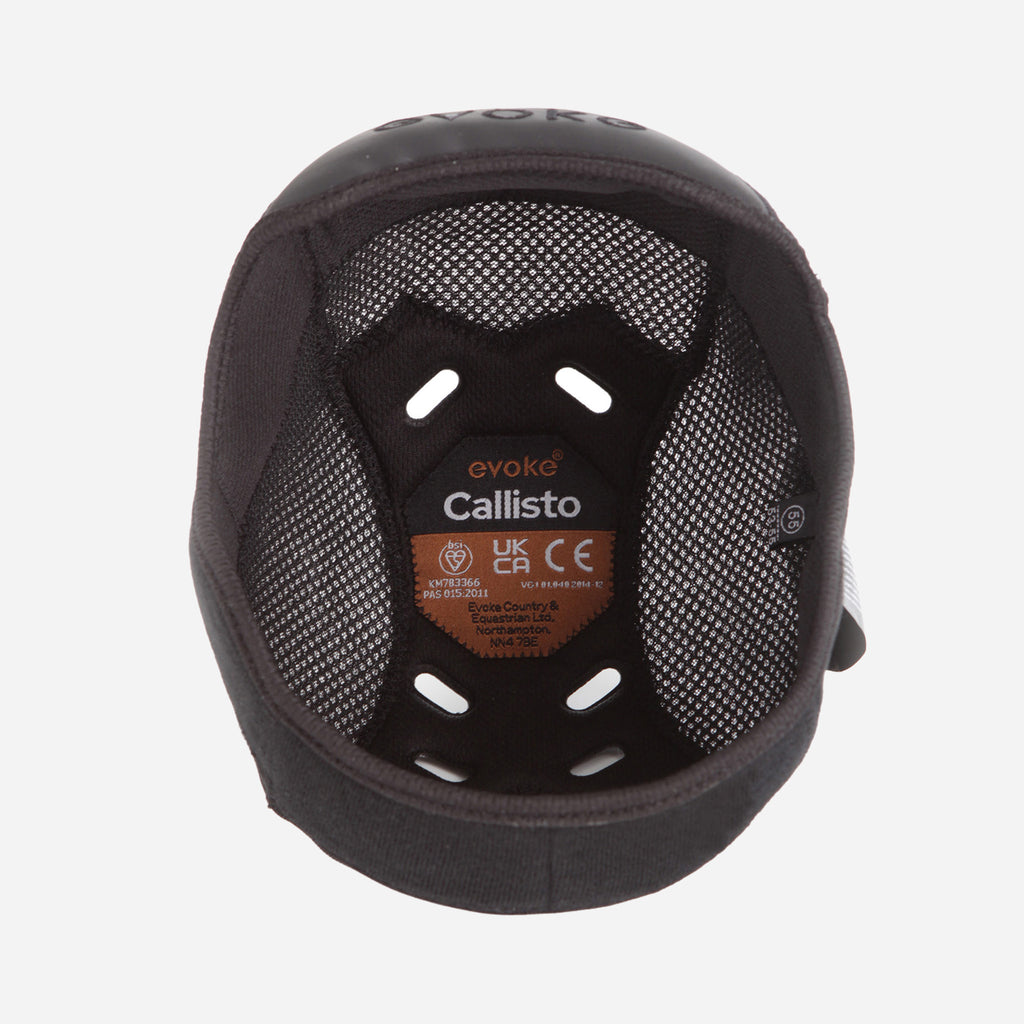 Callisto Removeable Crown Padded Helmet Liner