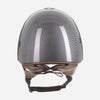Orion Jockey Skull High Shine Carbon Gunmetal Tan