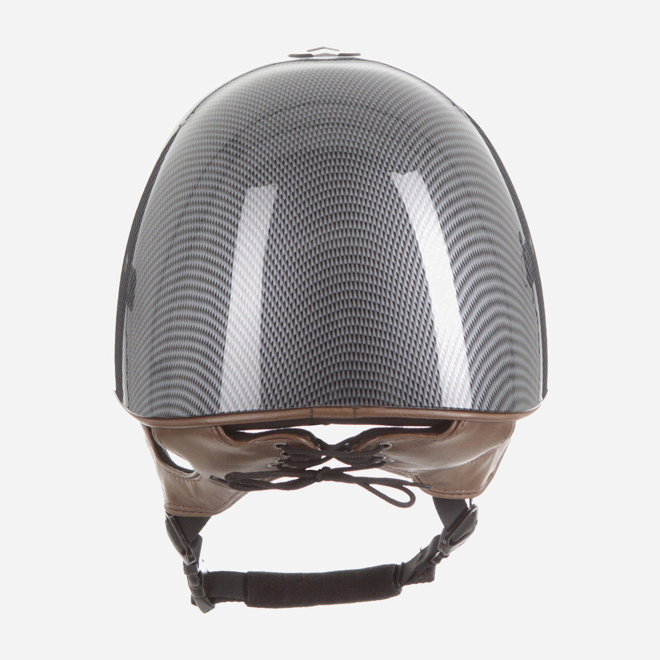 Orion Jockey Skull High Shine Carbon Gunmetal Tan