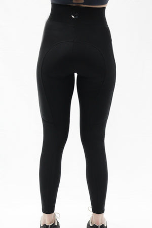 evoke Performance Riding Leggings - Knee Grip - Black