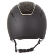 Load image into Gallery viewer, Callisto Classic Peak Helmet In Black Gold Crystal 
