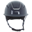 Load image into Gallery viewer, Callisto Wide Peak Helmet In Navy Metallic Chrome 
