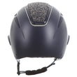 Load image into Gallery viewer, Callisto Wide Peak Helmet In Navy Crystal 
