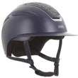 Load image into Gallery viewer, Callisto Wide Peak Helmet In Navy Crystal 
