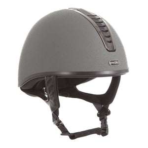 Orion Jockey Skull Helmet In Slate Black Gunmetal 